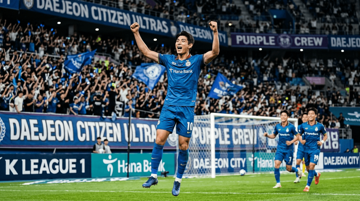 '1골 1도움' 대전 마사, K리그1 10R MVP