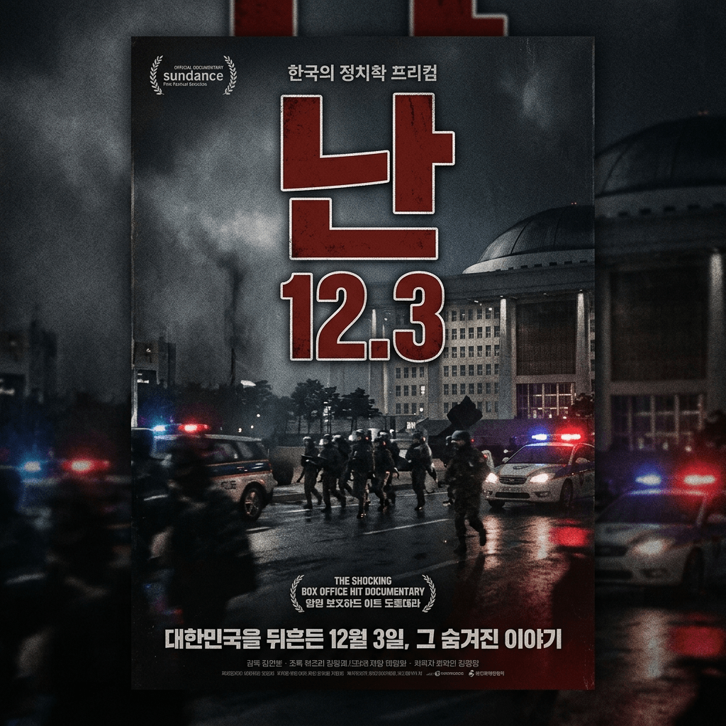 비상계엄 다큐 '란 12.3', 전체 예매율 깜짝 1위