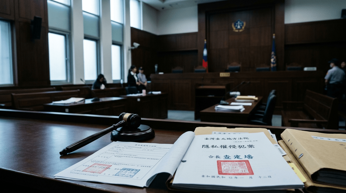 Court Hands Six-Month Sentence to Taiwanese Actor in Privacy Violation Case