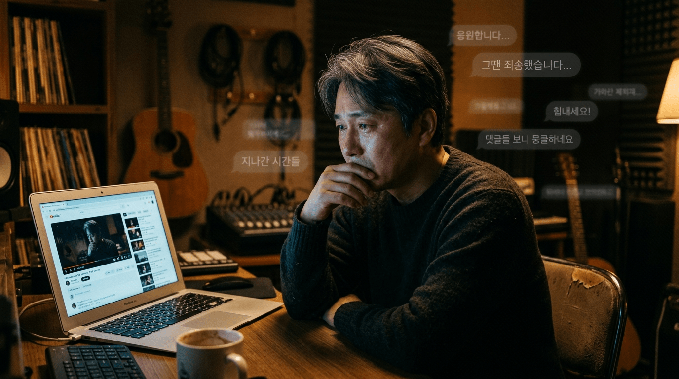 “죄송하다”… 유승준, 병역 기피 댓글 읽다 끝내 눈물