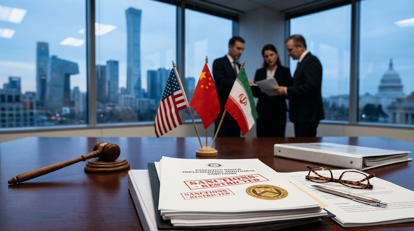 US Targets Chinese Companies Linked to Iran Ahead of Beijing Summit