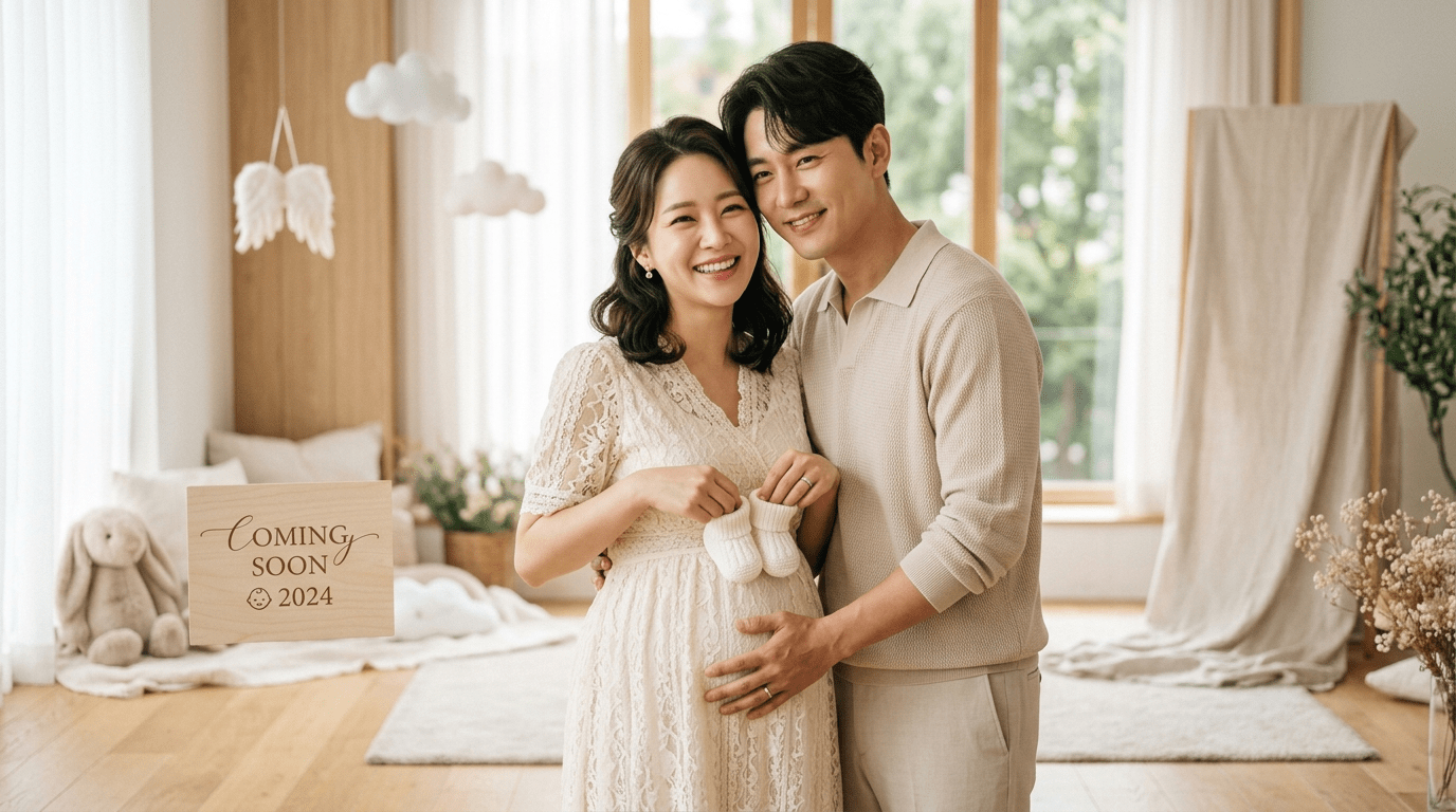 김해준·김승혜, 임신 발표…"드디어 아기천사 찾아와"